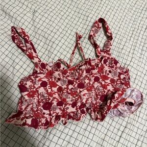 Citrine bathing suit top from Anthropologie